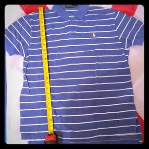 Ralph Lauren Polo shirt Union blue with white